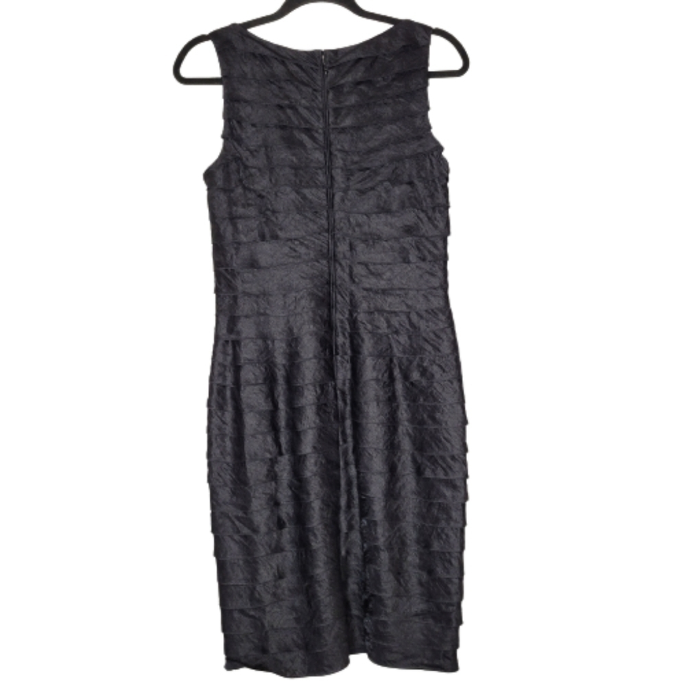Adrianna Papell Black Evening Dress - Picture 2 of 14